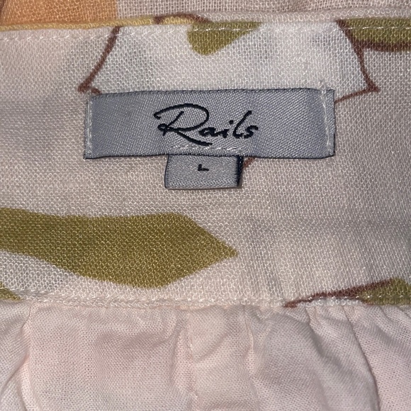 REVOLVE RAILS VALENTINA DRESS IN CITRUS FLORAL SZ L - Picture 8 of 8